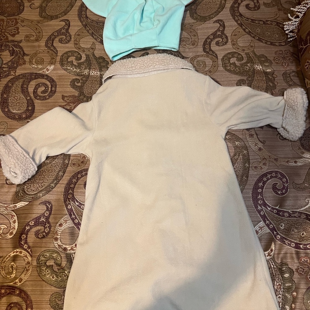 Star Wars Mandalorian Grogu Beige Costume Size 2T-3T Like New Condition - Picture 3 of 8